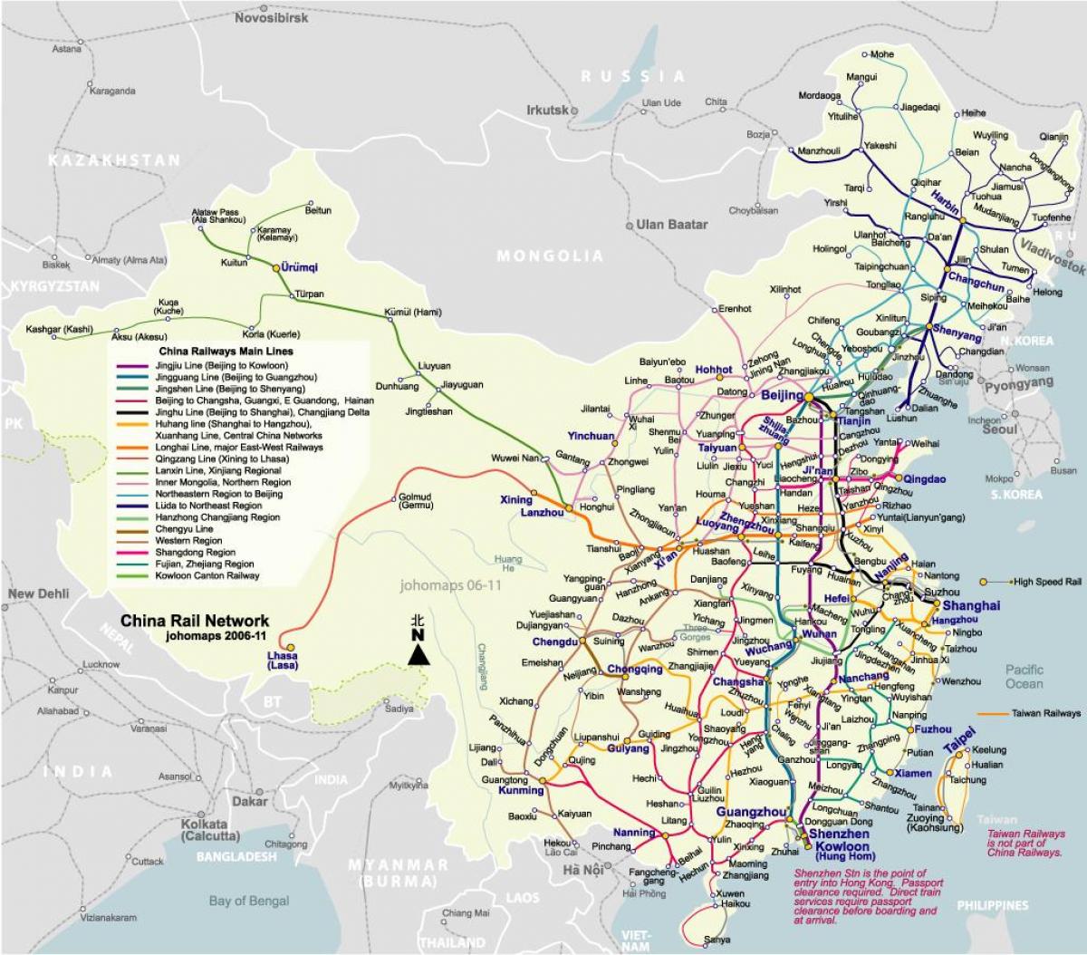 Beijing railway kart