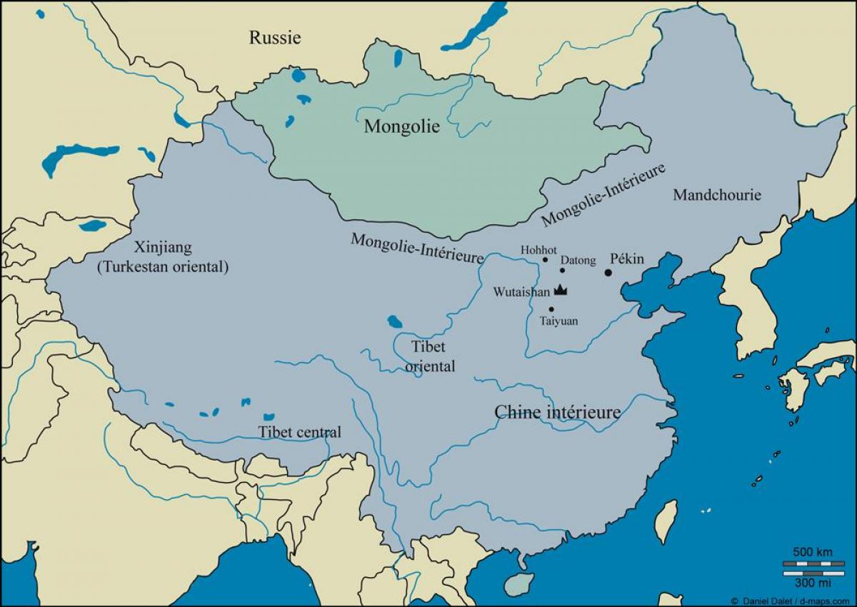 kart av pekin