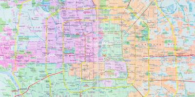 Kart over Beijing kart-app