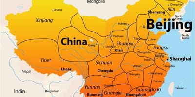 Peking på kartet