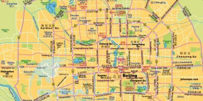 Beijing ringveien kart