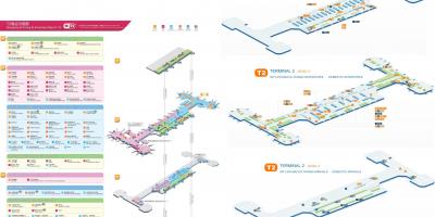 Beijing airport terminal 2 kart